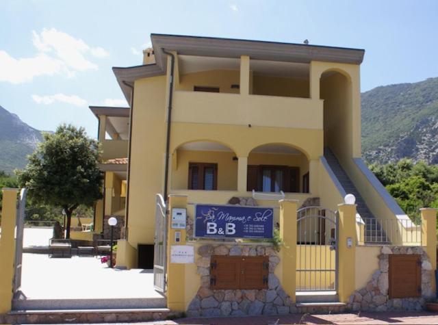 Sa Mamma E Sole B&B Cala Gonone Bagian luar foto